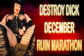 DESTROY DICK DECEMBER RUIN MARATHON