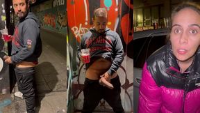 joykarenoff - public hardcore – my husband & i fuck in a dark alley 🔥