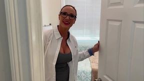 The Unethical Therapist Sucks Clients's Dick to Help Him Feel Less Stressed