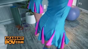 Evelina Darling, Emely Bender and Shelley Bliss clean your cock in fourway
