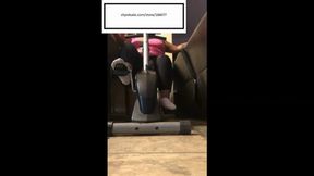 Delicious Rides Exercise Bike in socks