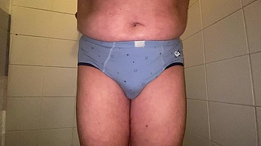 Pissing in my boy briefs