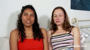 Ersties Columbian Caroline enjoys being licked and fingered by Abbygale