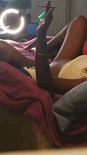 Thot in Texas - Real Amateur Ebony Milf Tia   Clip 2