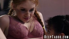 College redhead Maya Kendrick seduced teacher Liv Revamped
