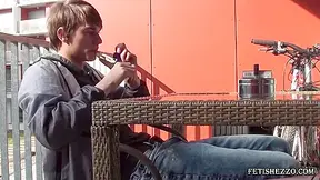 Ton Masturbating On The Balcony Boys Porn