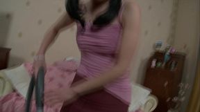 Maggie fucked in the cun and blow a big cock