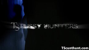 Classy TS beauty plows female therapist ass