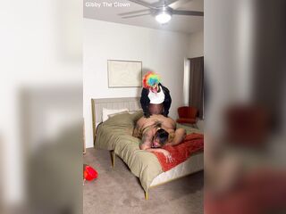 Hawt Whore Prettyyasspai Screwing Gibby The Clown During the time that Her BD Out Creepin