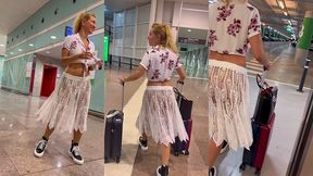 derniere journee a ibiza 2022 de retour en espagne, oops dans l aeroport