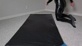 Escaping From a Latex Vacbed