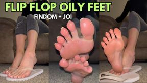 Flip Flop Findom JOI - Ivys Oily Feet