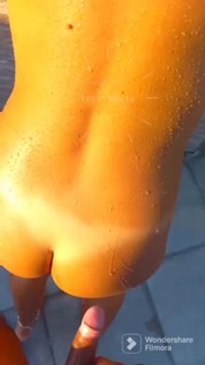 I'm going to a luxury hotel with my lymphomaniac stepsister, big ass latina