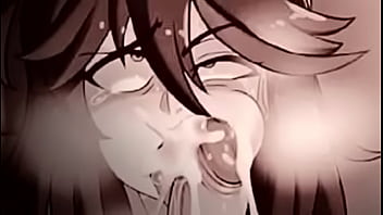 Kiryūin Satsuki x Matoi Ryūko (Omori) -Satsuki baise violemment Ryuko comme une folle (Omori)