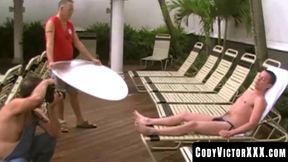 CodyVictorXXX.com - Muscular Ray Dalton raw fucks Colton Seudes tight ass hard and de