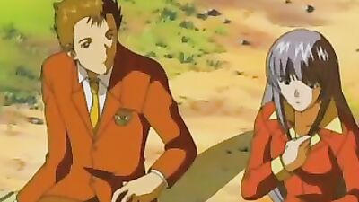 Asian cartoon teen gets rewarded for her rescue with a creampie in reward sex for her savi