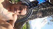 CICLISTAS COLOMBIANOS EN PUBLICO