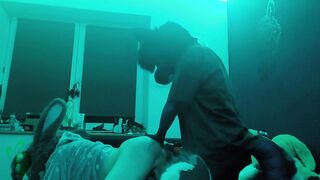 Yellka and Argo get their hairy holes drilled by a cute furry dude in a wild furry cosplay
