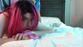 Artist Fucks Sexy Trans Woman in Chastity