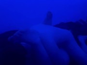 Slutty femboy rides daddy’s cock(full vid on only fans thustin69)