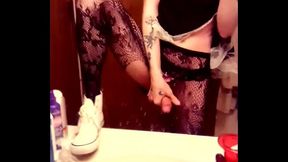 femboyscotty23 - SLUTTY femboy maid jerks his sissy cock, presents cute ass with buttplug gapes, and squirts HUGE CUMSHOT! (sissygasm)