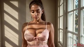 hot latina spreads wide for rough deep pussy pounding [ai]
