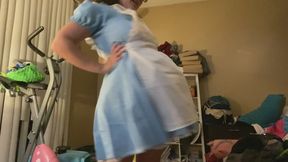 Pretend Pregnant Madeline Waddle Pacing 3
