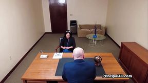 Busty mature teacher gets big dicked at work