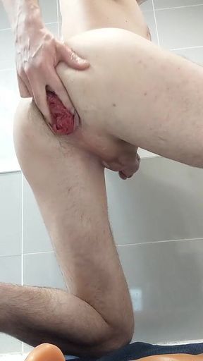 I'm Hiding a Huge Dildo in My Ass