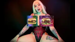 Hamburger Tit pig JOI - FAT, HUMILIATION, CENSORED PORN