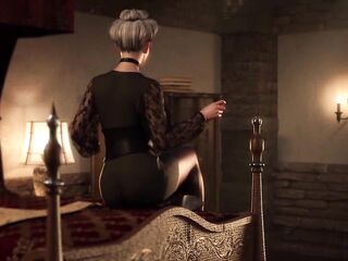 Beauty pov and commentary of Treasures of Nadia Pt. two and then cumming to Sims gameplay at the end.