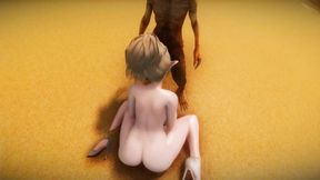 Big Breasts Elf Mama Fucked by Goblin Surrender Service Seeding Sex 3D Hentai NSFW NTR Part 10