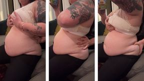 Ice Cream Chug and Belly Play with Feeder (720p)