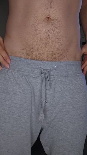 Daddy Rubbing His Dick