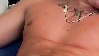 "Hunk Blows Smoke Ring in Asshole - Anal Exploration with BDSM Twist"