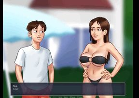 Summertime saga: sexy ass stepsister by the pool ep 121