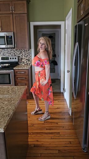 Watch what MOMMY likes to do when She is at Home Alone