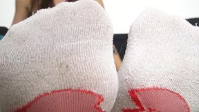smell my stinky socks, you foot smeller!