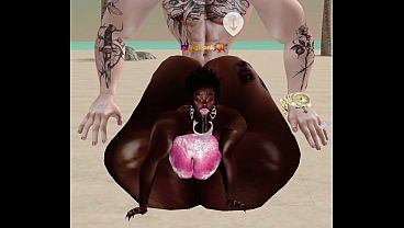 Follando puta nalgona en imvu