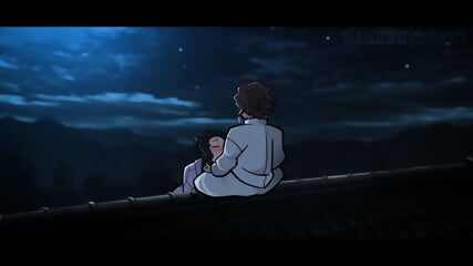 Tanjiro can't focus his training with Shinobu-Demon slayer