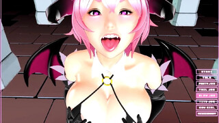 【H GAME】爆乳サキュバスのおっぱいマンコでザーメン搾りつくされちゃう♡ 3Dエロアニメ