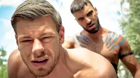 Toby Dutch and Abraham Al Malek in a hot gay spoof here