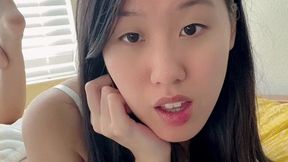 Soapy Asian Girl With Bush