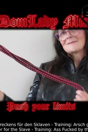 Domlady Mia - Punishment of Terror for the Slave - Training: Ass Fucked with the Fucking Machine - Part 2