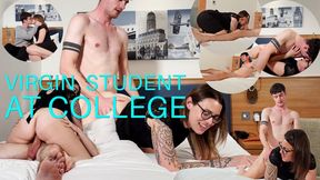 Innocent Hot Wife - Virgin Student at College