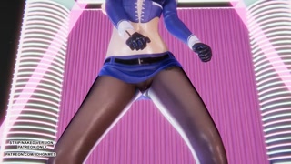 [MMD] Wonder Girls - Tell Me Seraphine Sexy Kpop Dance League of Legends Hentai