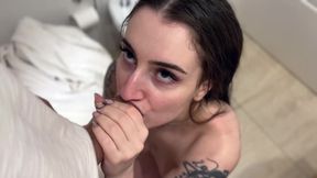 I Suck It While My Friend Bathes