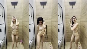 first shower in the dollhouse