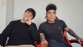 My Straight friend lose bet Vol III: Fart and Feet Slave Training while Gaming