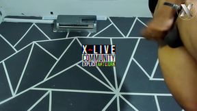 Soaked Pussy Gets Vegetable